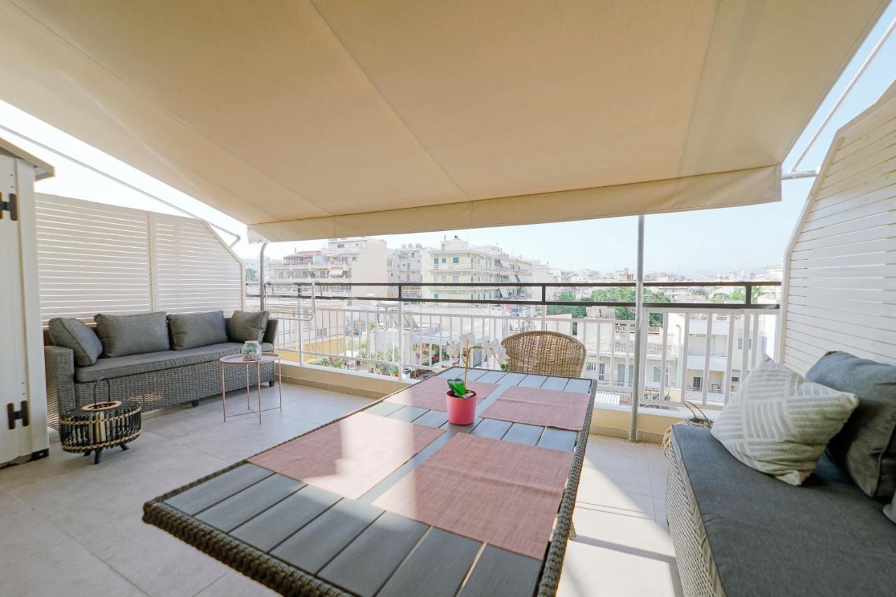 Loutraki Pinky Pearl Apartment ภายนอก รูปภาพ