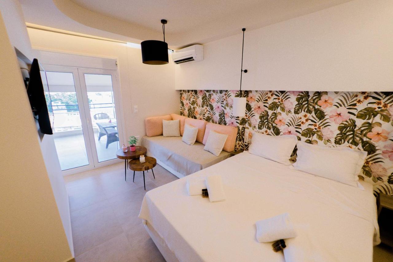 Loutraki Pinky Pearl Apartment ภายนอก รูปภาพ